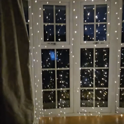 🎁Enjoy 49% off during the Christmas sale!🎅LED light string, USB-powered LED light curtain for gift wrapping