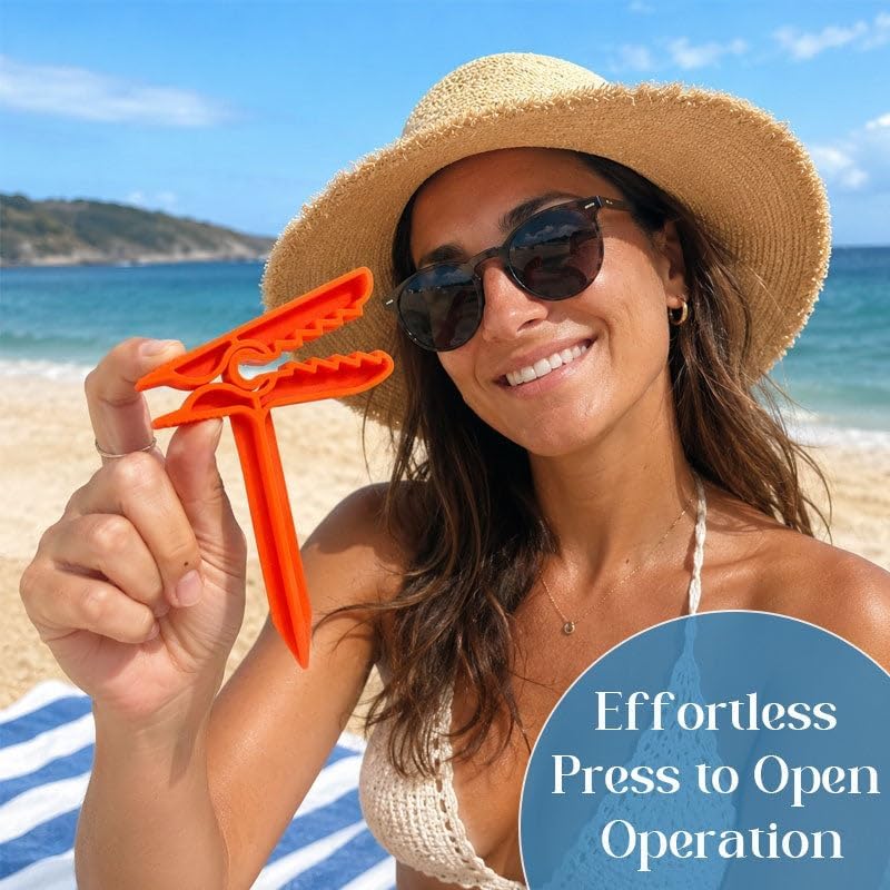 2026 Windproof Beach Towel Clamps