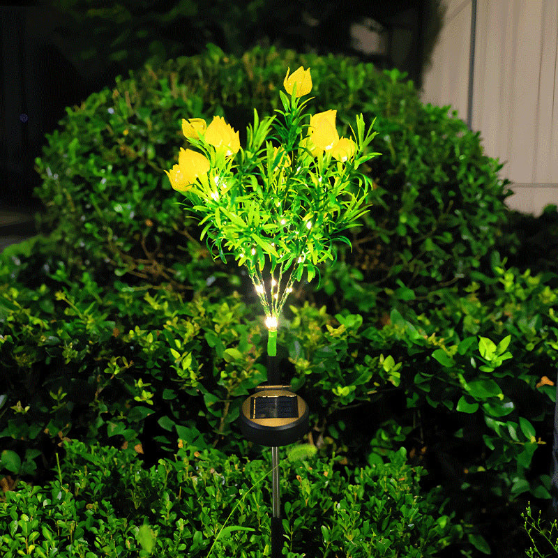 🌸Solar Flower Stake Lights - Waterproof Garden Decor