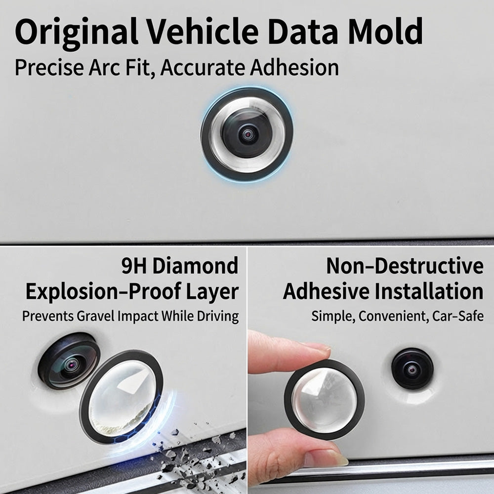 🚗 360° Full-View Car Camera Lens Protector