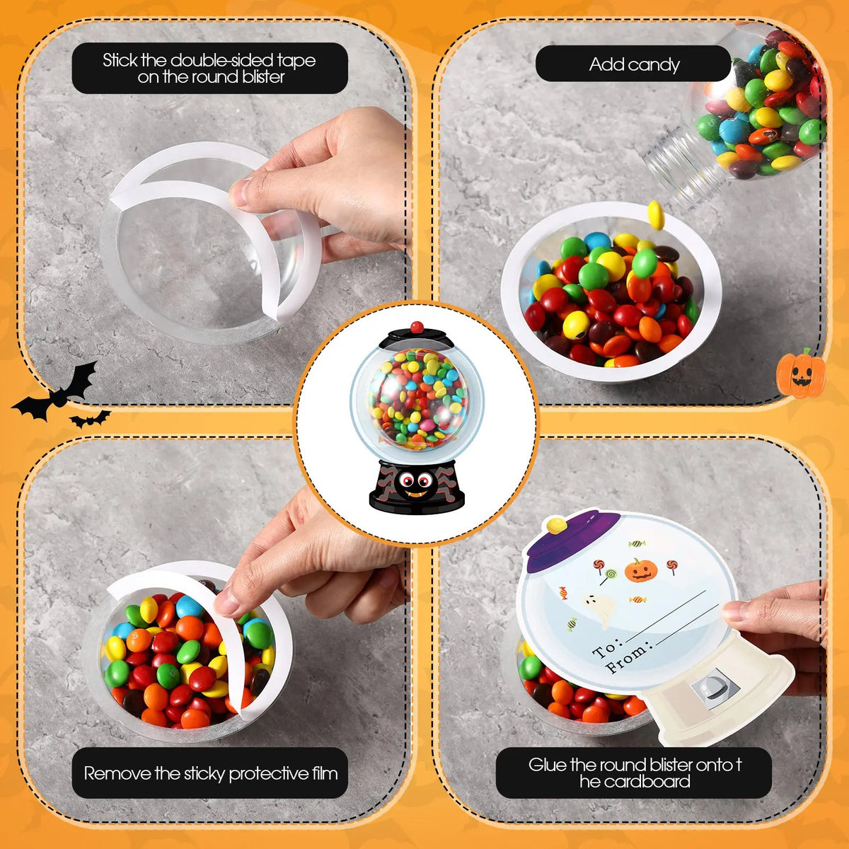 🎃Halloween Candy Dome Holder Kit
