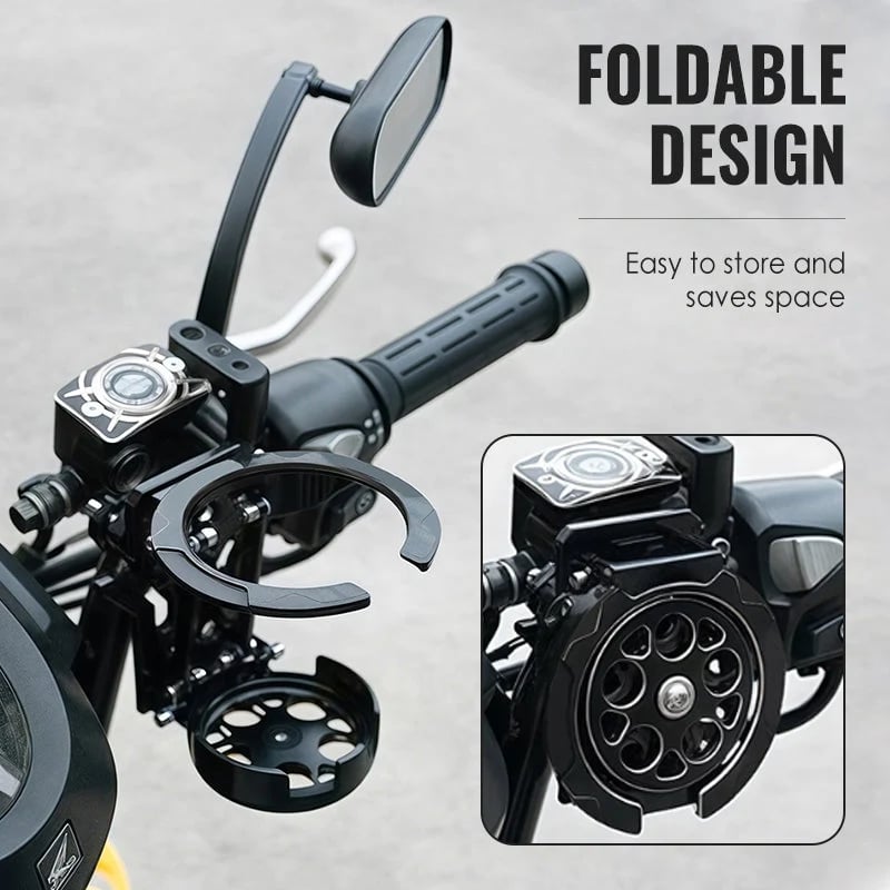 Collapsible bicycle bottle holder