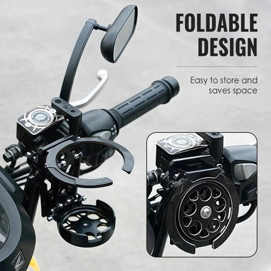 Collapsible bicycle bottle holder