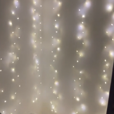 🎁Enjoy 49% off during the Christmas sale!🎅LED light string, USB-powered LED light curtain for gift wrapping