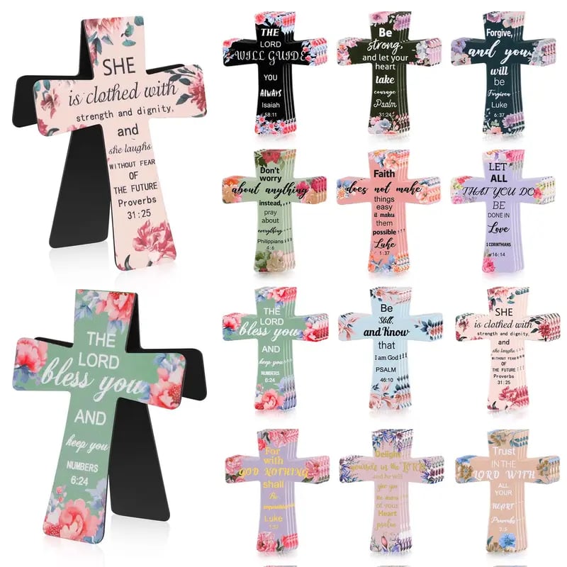 📖 Magnetic Cross Bookmarks ❤️ A Little Reminder of Faith, Every Time You Open Your Bible ✝️