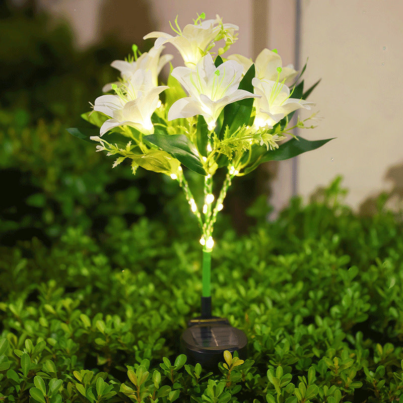 🌸Solar Flower Stake Lights - Waterproof Garden Decor