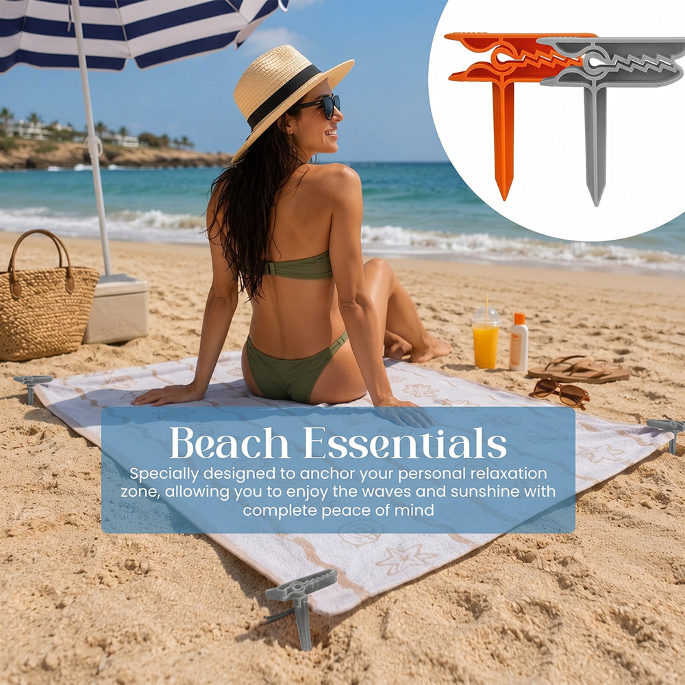 2026 Windproof Beach Towel Clamps