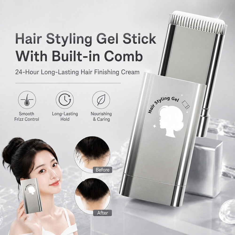 💇Hair Styling Gel Stick With Built-in Comb | 24-Hour Long-Lasting Hair Finishing Cream