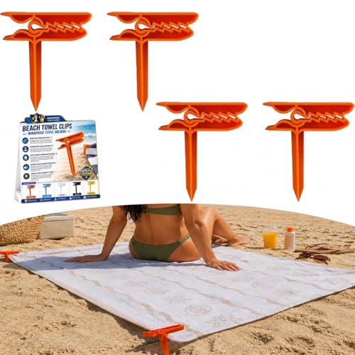 2026 Windproof Beach Towel Clamps
