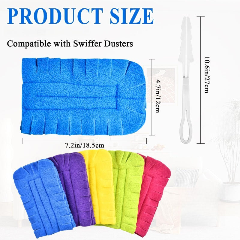 Reusable fleece cleaning clot