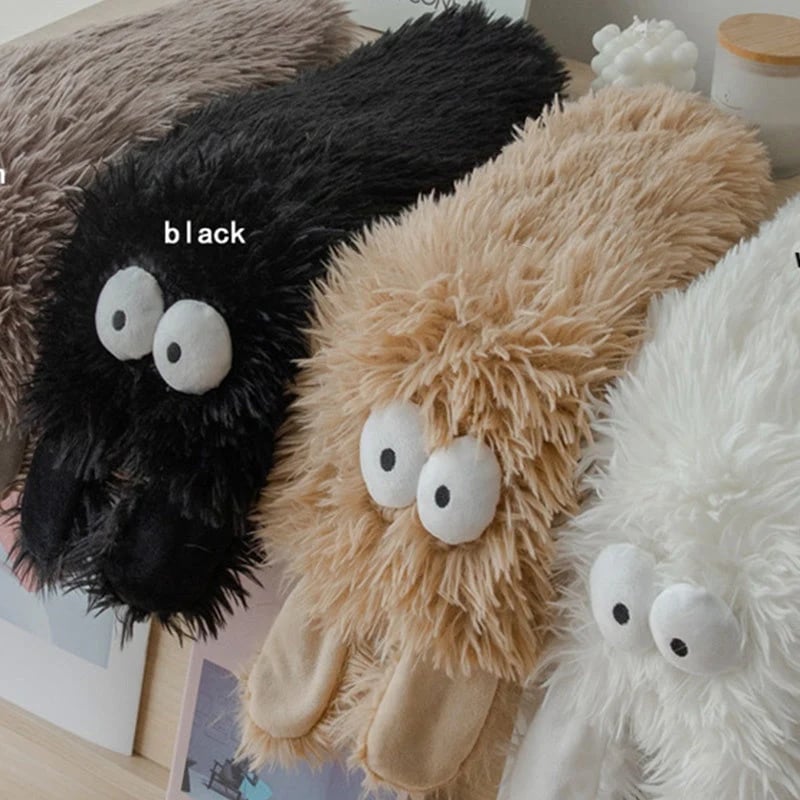 OFF⚡50K+ SOLD💕Women's Plush Slippers Socks Floor Socks Winter Home Indoor Thickened Fleece-Lined Anti-Slip Adult Women's Plush Snow Socks Shoe Covers