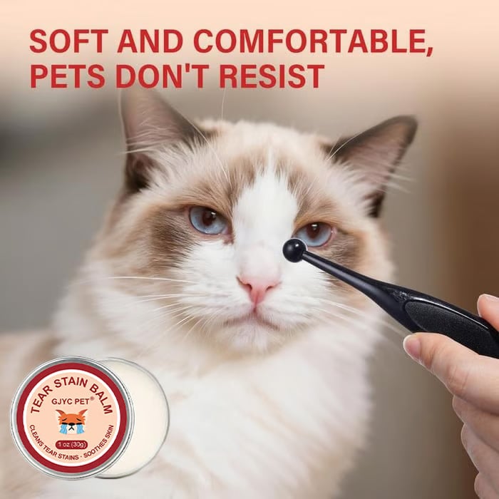 👀✨ GJYC PET Tear Stain Protection Cream & Brush Set 🐱🐶 for dogs & Cats