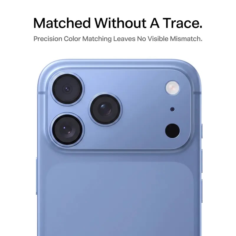 📱All-in-one metal frame lens and module protector for iPhone 18/17 series