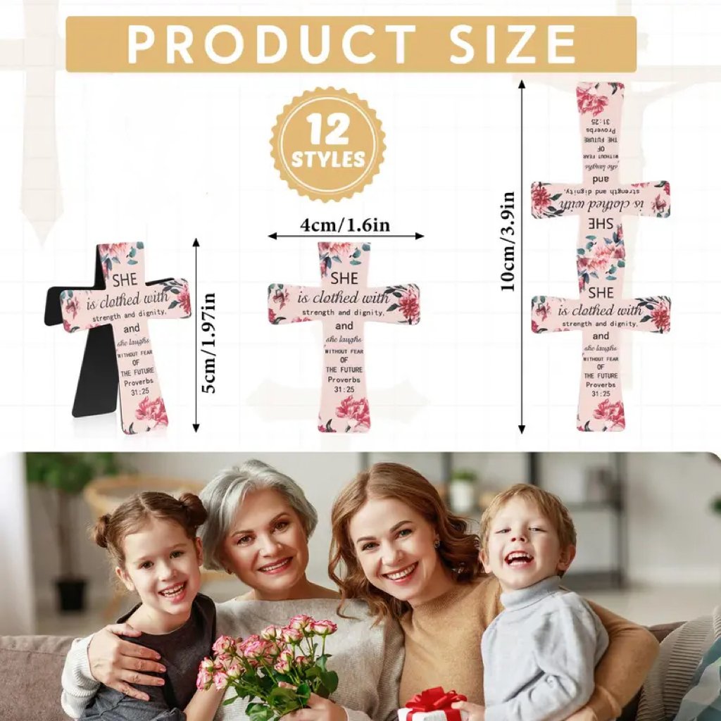 📖 Magnetic Cross Bookmarks ❤️ A Little Reminder of Faith, Every Time You Open Your Bible ✝️
