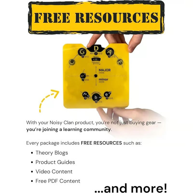 🔥Last day of the 50% discount – "Circle of Fifths" set with music theory wheels | A practical guide to chords, keys, and songwriting for musicians🎹🎸💕