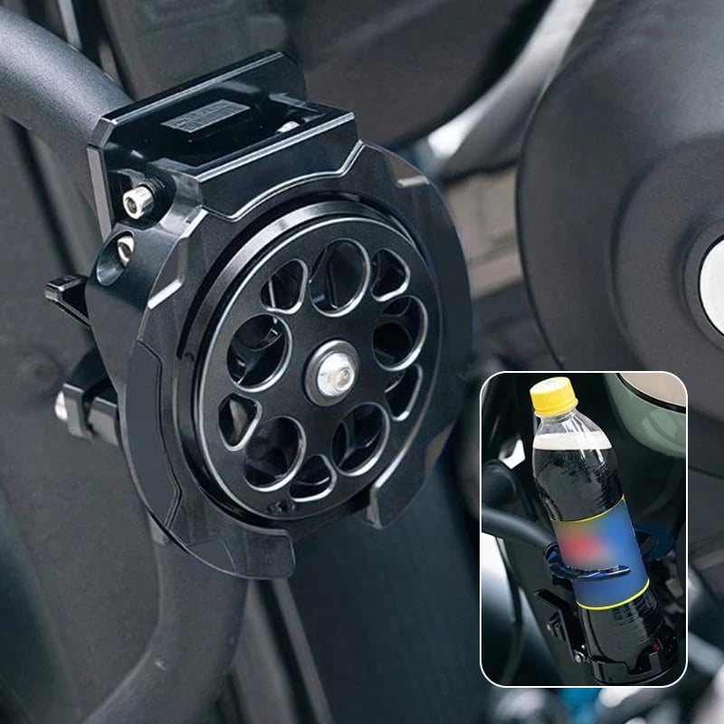 Collapsible bicycle bottle holder