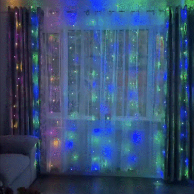 🎁Enjoy 49% off during the Christmas sale!🎅LED light string, USB-powered LED light curtain for gift wrapping
