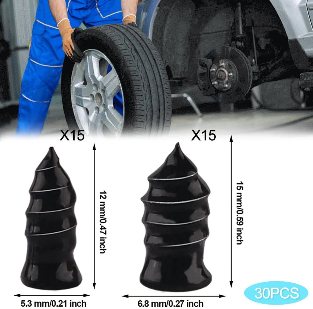 🎯【49% off on the last day】Explosion-proof tire repair rubber nails 🔧Free screwdriver