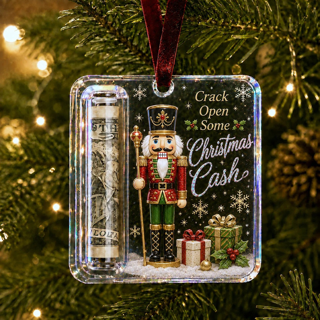 💵🎄 Christmas Gift Hanger – Turn money into a Christmas surprise (2pcs)