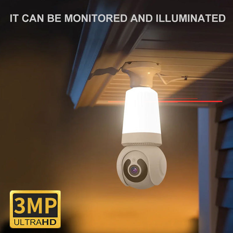 Smart Wi-Fi Surveillance Camera With Light