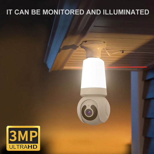 Smart Wi-Fi Surveillance Camera With Light