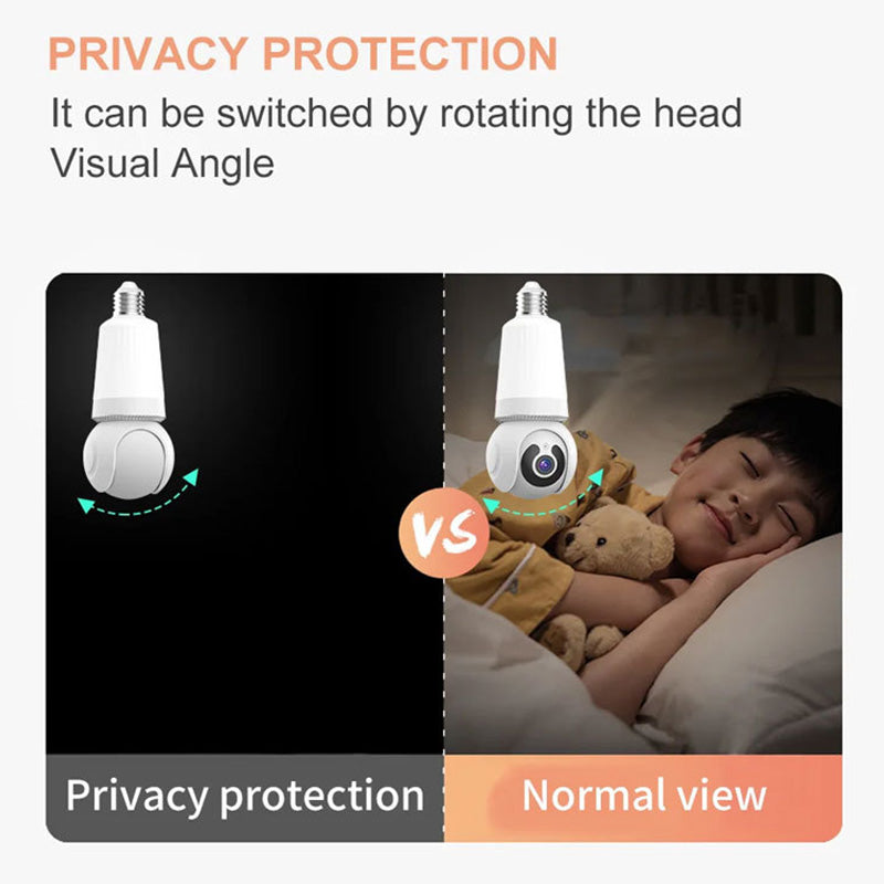 Smart Wi-Fi Surveillance Camera With Light