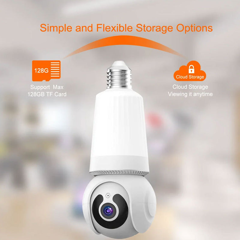 Smart Wi-Fi Surveillance Camera With Light
