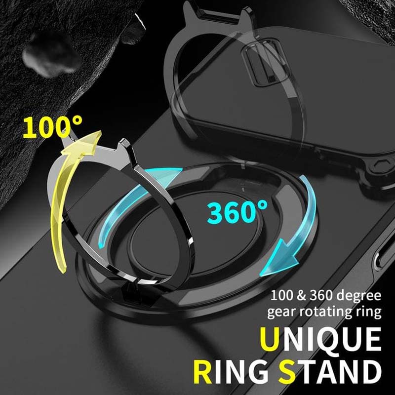 🔥 LAST DAY PROMOTION - 50%OFF 🔥 Magnetic Phone Case with Ring Stand For iPhone