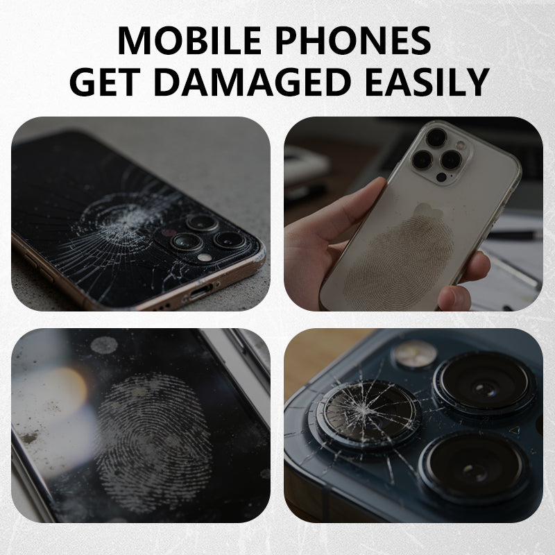 🔥Phone case with mirror and wrist strap