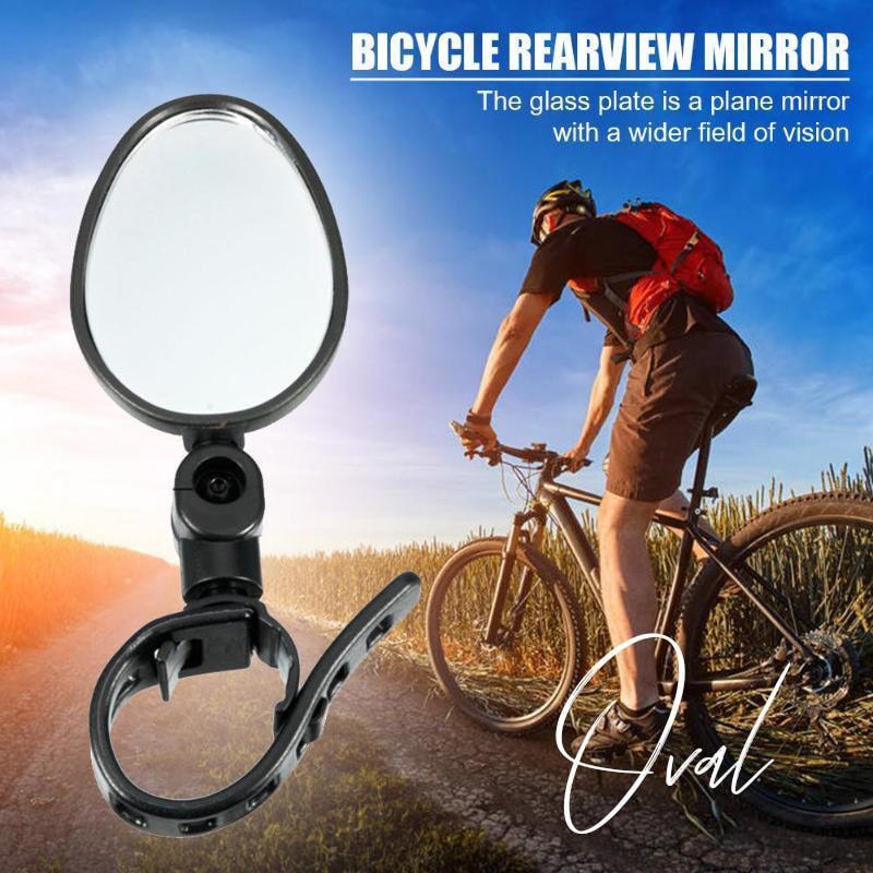 360-degree rotating rearview mirror🚴‍♂️🔎
