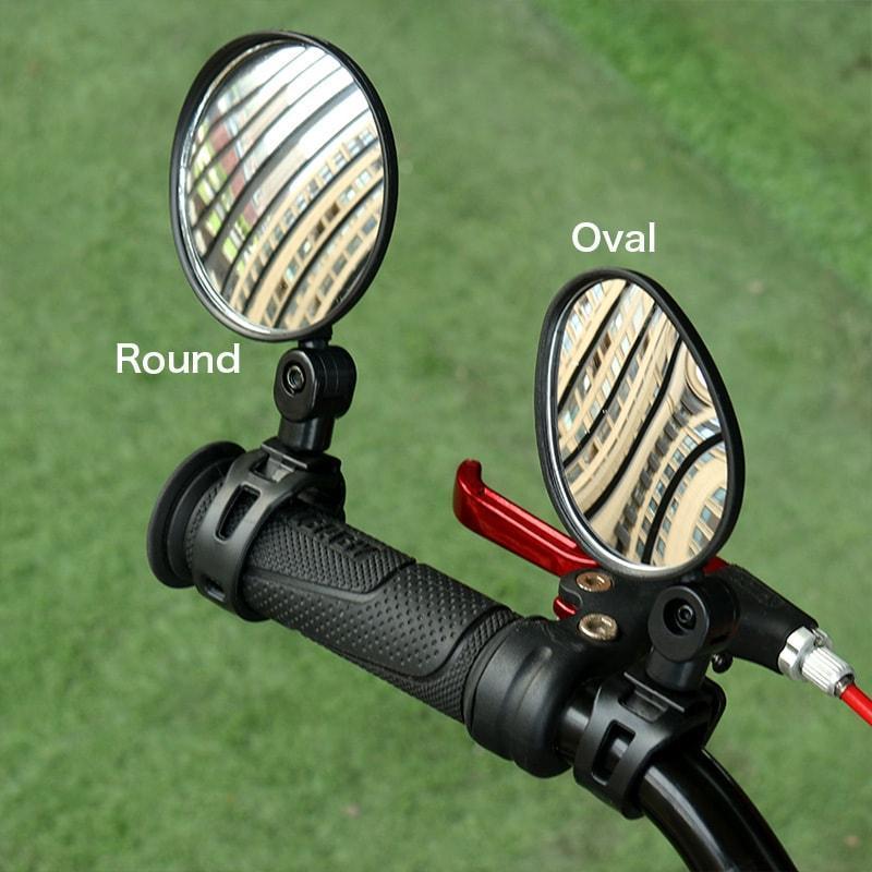 360-degree rotating rearview mirror🚴‍♂️🔎